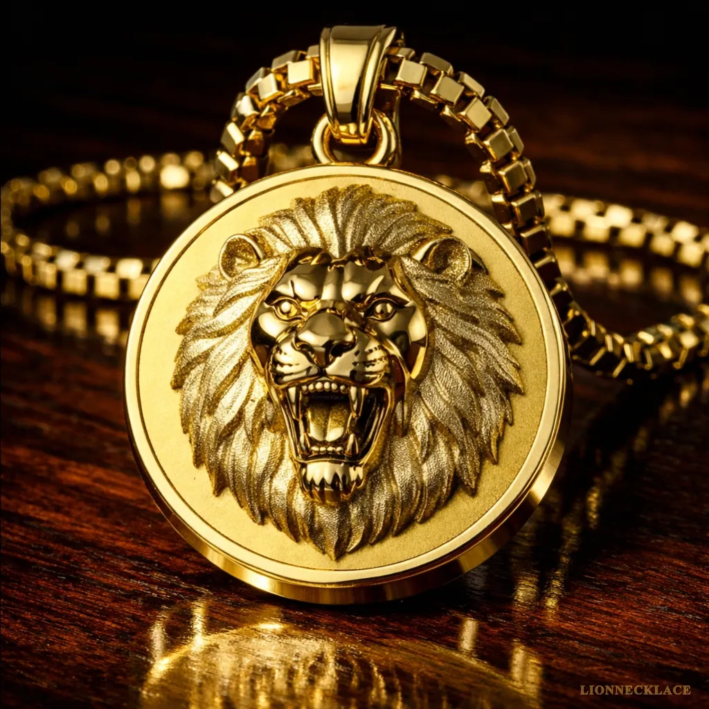 Lion’s Roar Gold Relief Medallion – Inlay Edition 03 Lion’s Roar Gold Relief Medallion – Inlay Edition 03
